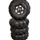 Mönkijän rengassarjat vanteilla Mönkijän rengassarjat vanteilla