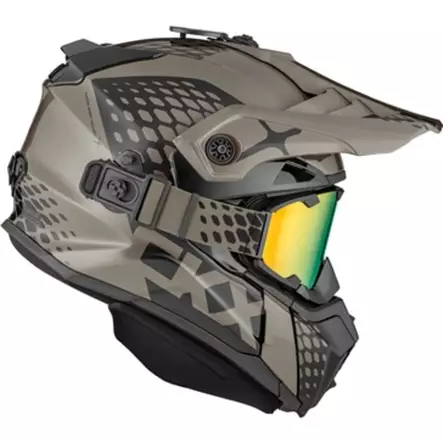 CKX Titan Kypärä avattava leuka CKX Viper Titaani + Ajolasit 210 -  - 9-9-175350 - 2