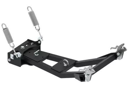 Etukiinnitteinen työvälinerunko teloille: ( kapea kiinnitys ) - Työvälinerungot mönkijän puskulevyihin - 20.8200 - 1