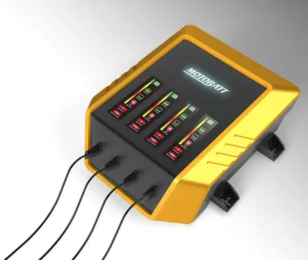 Motobatt Akkulaturi 4-kanavainen - Akkulaturit - 171250 - 1