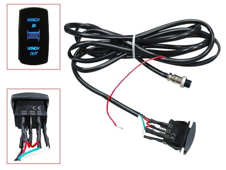 Bronco vinssin katkaisija liittimellä - Mönkijä vinssin katkaisijat - 173070 - 1