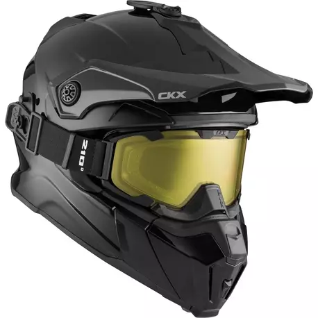 CKX Kypärä + Lasit TITAN Solid - Crossikypärät - 909090 - 1