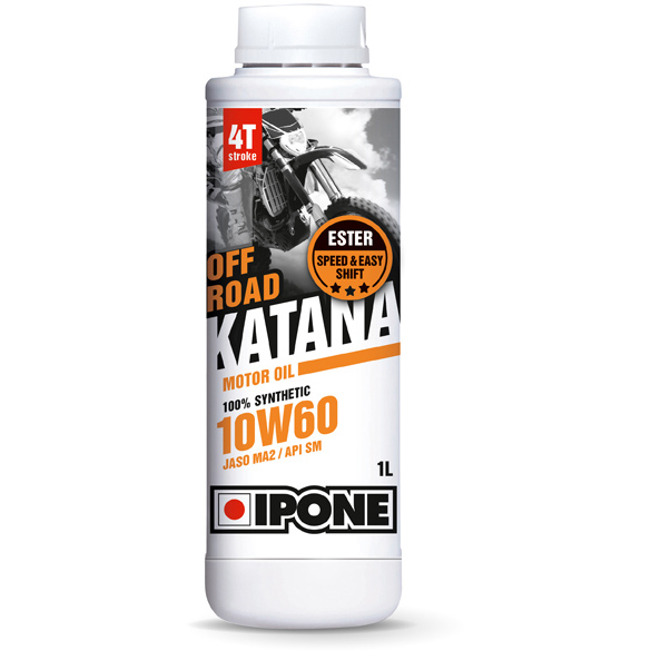 Ipone Katana Offroad 10W-60 1L - Moottoriöljyt - 907260 - 1