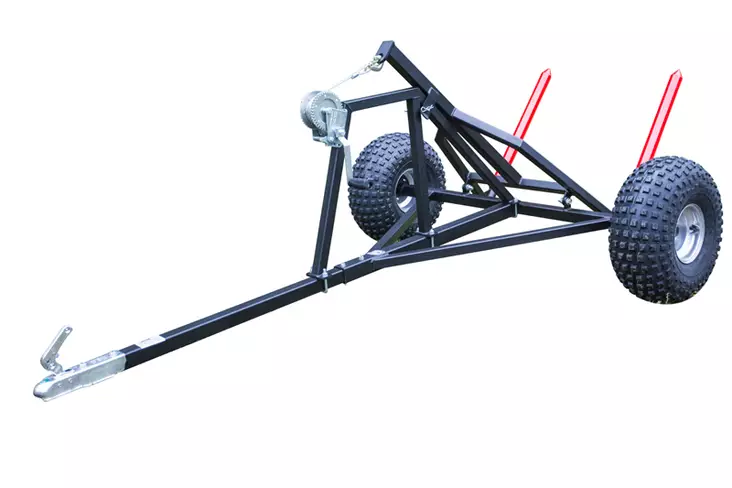 Paalikärry - Heinäpaalinkuljetin mönkijään - 1000000290 - 1