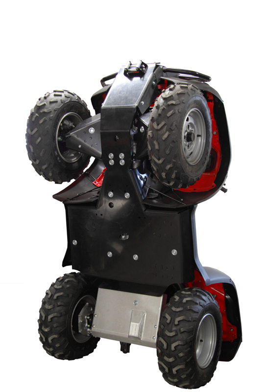 Pohjapanssarisarja (muovi): Honda TRX 500 FA / FE (-2011) - Mönkijän pohjapanssarit - 1000000010 - 1