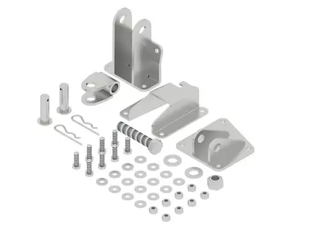 Kääntösylinterin asennussarja - Mönkijän puskulevyjen varaosat - 146911 - 1