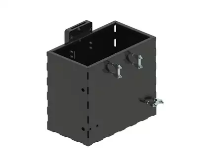 Varustelaatikko moottorisahatelineellä - Mönkijän peräkärryjen lisävarusteet - 1000000611 - 2