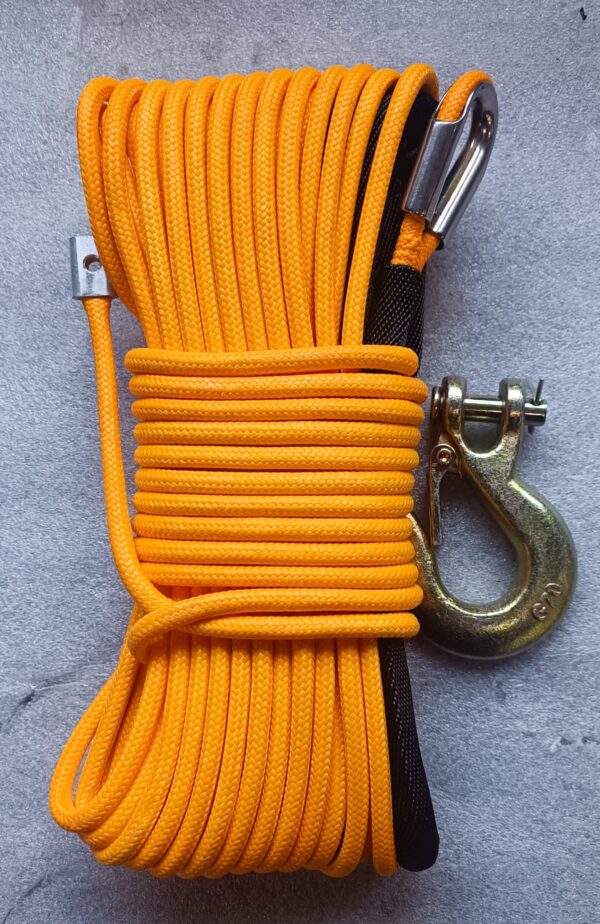 Vinssiköysi 6,3mmx16,7m 2-kerroksinen - Mönkijän vinssiköydet ja vinssivaijerit - 172991 - 1