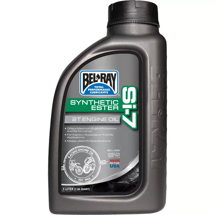 Bel-Ray SI-7 2-STROKE SYNTHETIC OIL 1L - Moottoriöljyt - 907151 - 2
