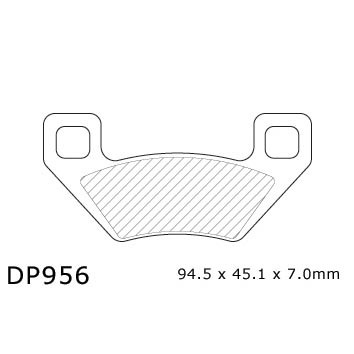 Jarrupalat DP ATV DP956 - Jarrupalat - 874091 - 2