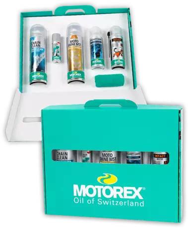 Motorex RIDE N' SHINE Kit - Pesuaineet ja vahat - 166971 - 1