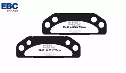 Käsijarrupalat Polaris Ranger - Jarrupalat - 172542 - 1