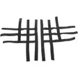 NET,NERF YFZ450 BLACK - Jalkaverkot / Nerfbars - 871402 - 1