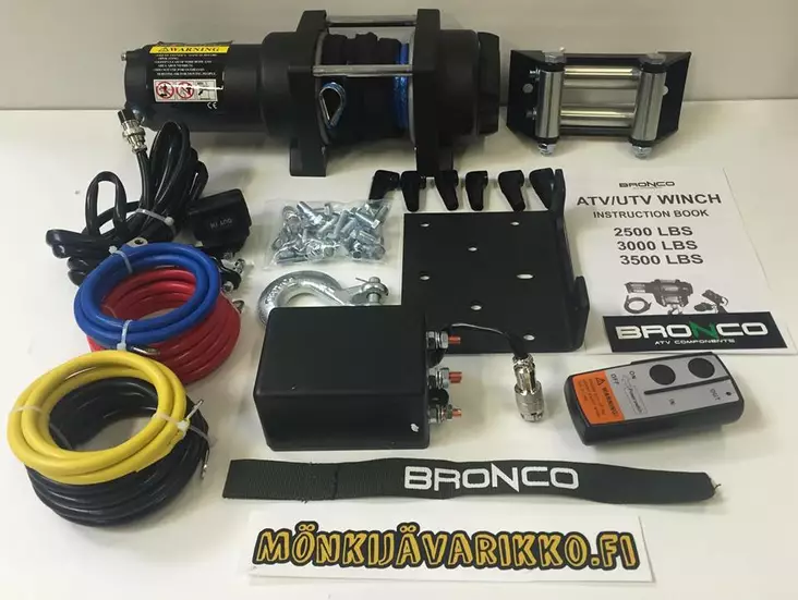 Bronco 3500 gen II mönkijän vinssi - Mönkijän vinssisarjat - 1952 - 2