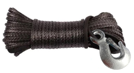 Bronco Synteettinen köysi koukulla - Mönkijän vinssiköydet ja vinssivaijerit - 222402 - 1