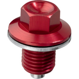 DRAIN PLUG MAGNETIC RED - Muita moottorinosia - 880682 - 1