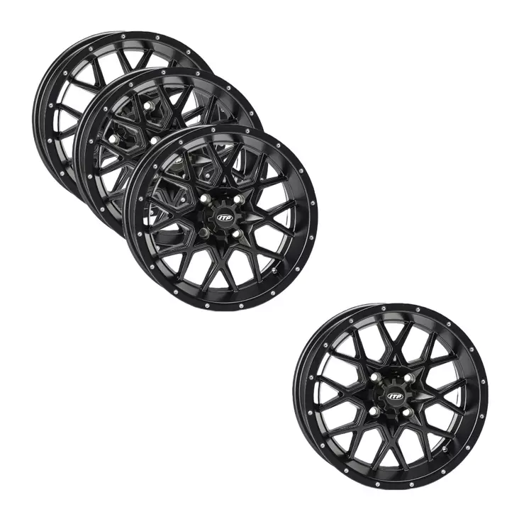 ITP HURRICANE 16x7 Vannesarja - Mönkijän vanteet 15" ja isommat - 202942 - 1