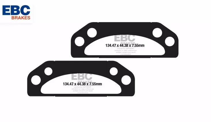 Käsijarrupalat Polaris Ranger - Jarrupalat - 172542 - 1