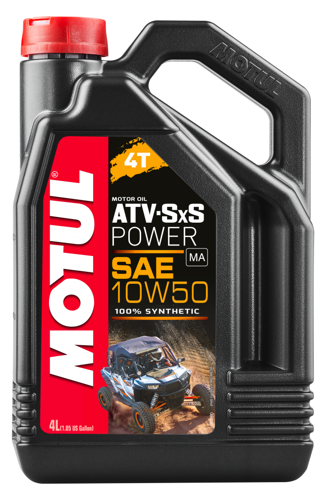 Motul ATV-SXS POWER 10W-50 4L - Moottoriöljyt - 148582 - 1
