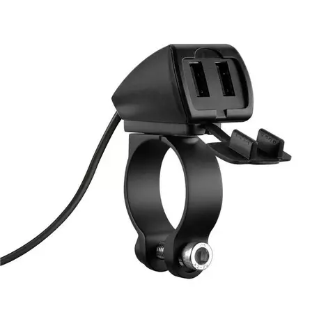 Optiline Trek – säänkestävä kaksois-USB - Virtaulostulot ohjaustankoon - 22233832 - 1