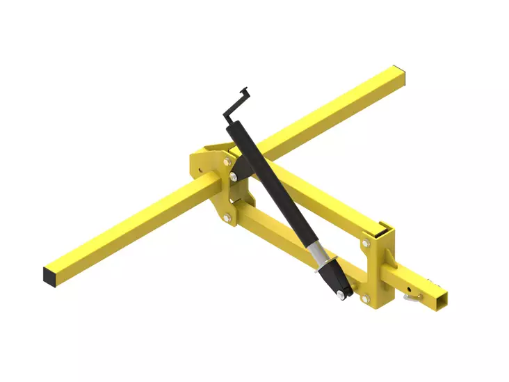 Takanostolaite 50mm vetokoukun runkoon - Mönkijän 3-Pistenostimet ja työvälineet - 158122 - 1