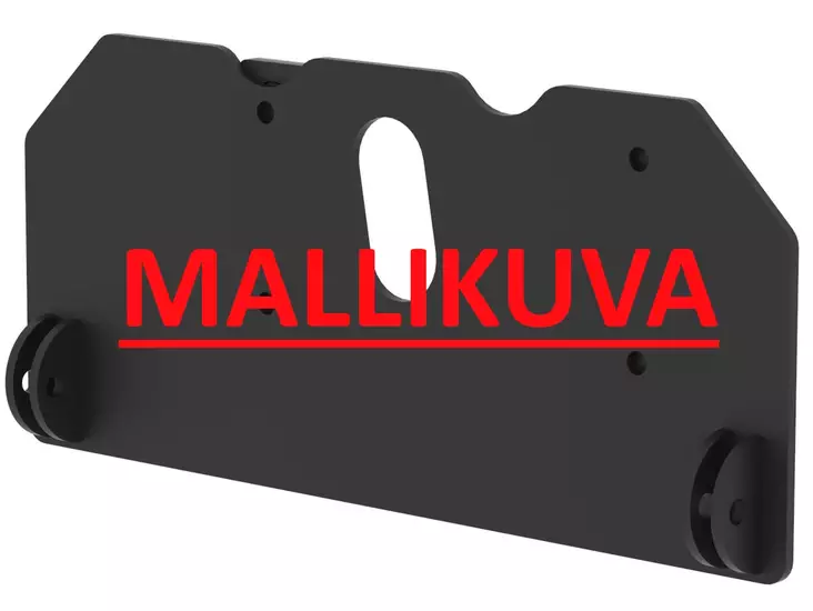 Bronco puskulevyn kiinnikesarja Yamaha - Mönkijä puskulevyn asennussarjat - 905063 - 1