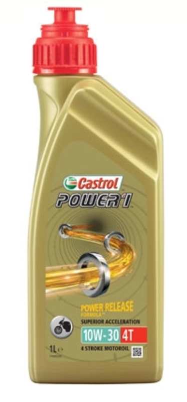 Castrol Power 1 4T 10W-30 (GPS) 1 L - Moottoriöljyt - 907043 - 1