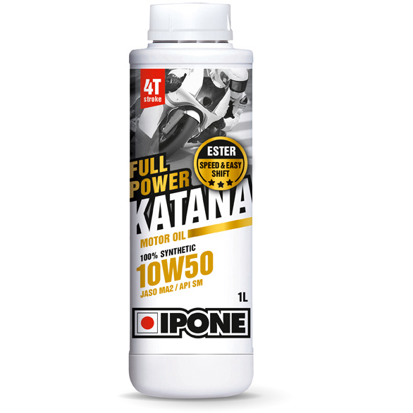 Ipone Full Power Katana 10W50 100% synt. 1L - Moottoriöljyt - 907253 - 1