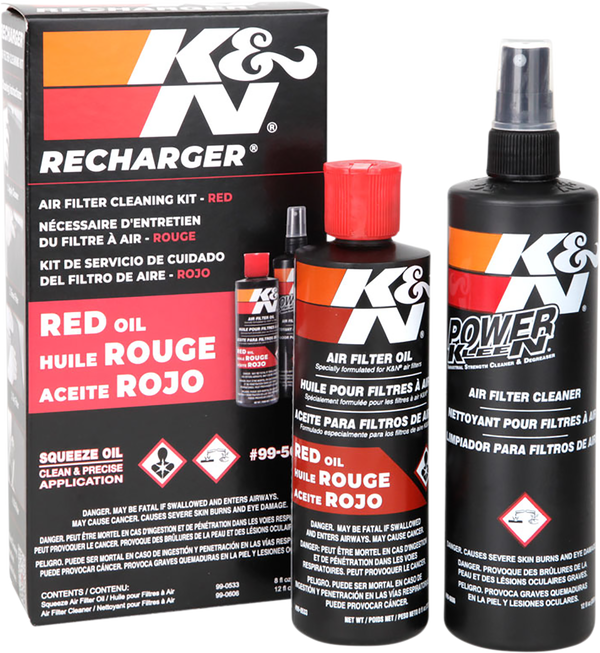 K&N Ilmansuodatimen hoito-kitti - Mönkijän kemikaalit - 212103 - 1