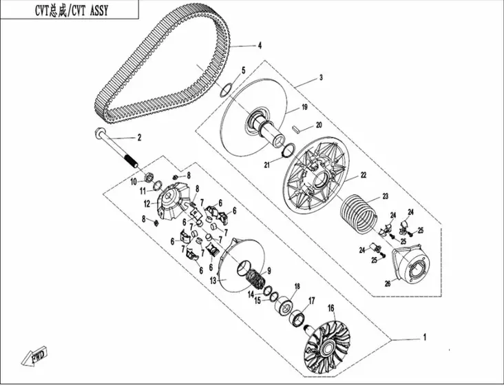 NYLON BLOCK - CFMoto OEM alkuperäisvaraosat - 100000002673 - 1