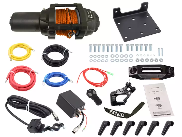 Bronco Vinssi HDQS 3500 - Mönkijän vinssisarjat - 188044 - 1