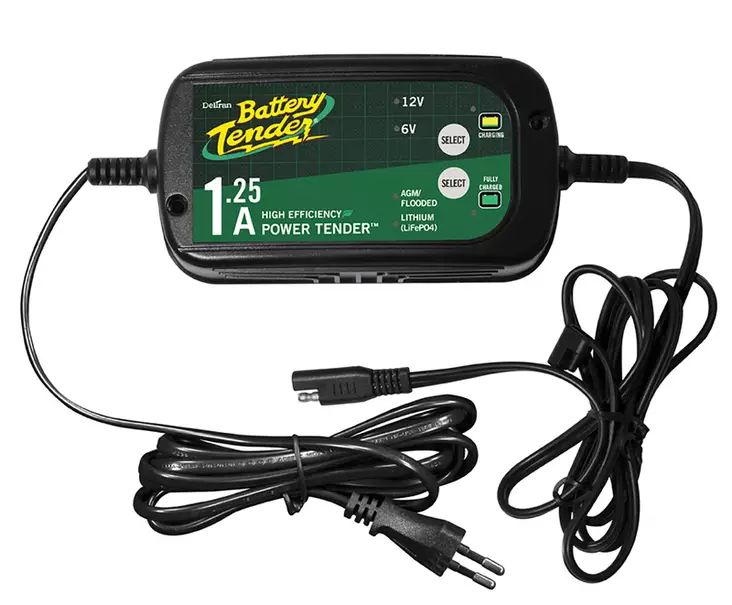 Battery Tender Plus 6V/12V 1.25A lyijy/lithium Akkulaturi - Akkulaturit - 135824 - 1