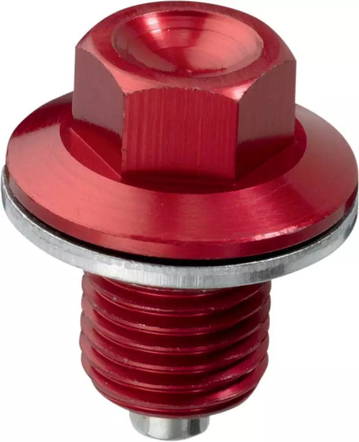 DRAIN PLUG MAGNETIC RED - Muita moottorinosia - 880684 - 2