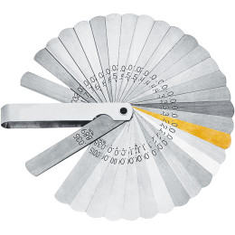 FEELER GAUGE 32 BLADE SET - Käsityökalut ja työkalusarjat - 885924 - 1