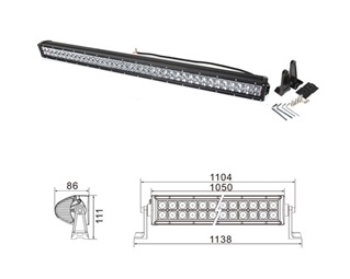Led-Bar kaukovalopaneeli 240W 2-Rivinen 41,5” - LED Lisävalot - 1000013694 - 1