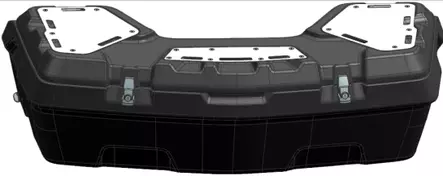 CFMOTO Takalaatikko CFORCE Overland - Mönkijän kuljetuslaatikot - 202285 - 1