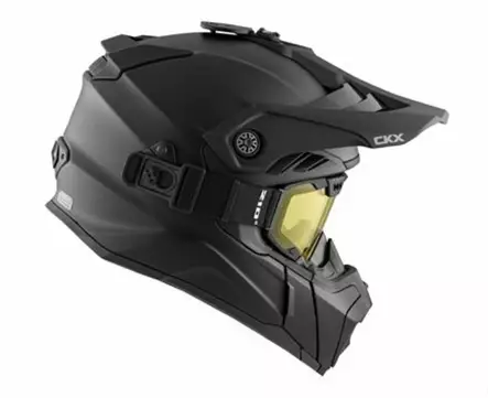 CKX Titan Kypärä avattava leuka Mattamusta + Titan Airflow -  - 9-9-166035 - 2