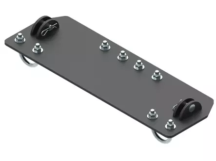 Keskiasennussarja: Kymco MXU 700 - Mönkijä puskulevyn asennussarjat - 1000000655 - 1