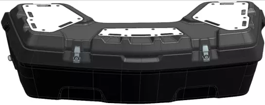 CFMOTO Takalaatikko CFORCE Overland - Mönkijän kuljetuslaatikot - 202285 - 1