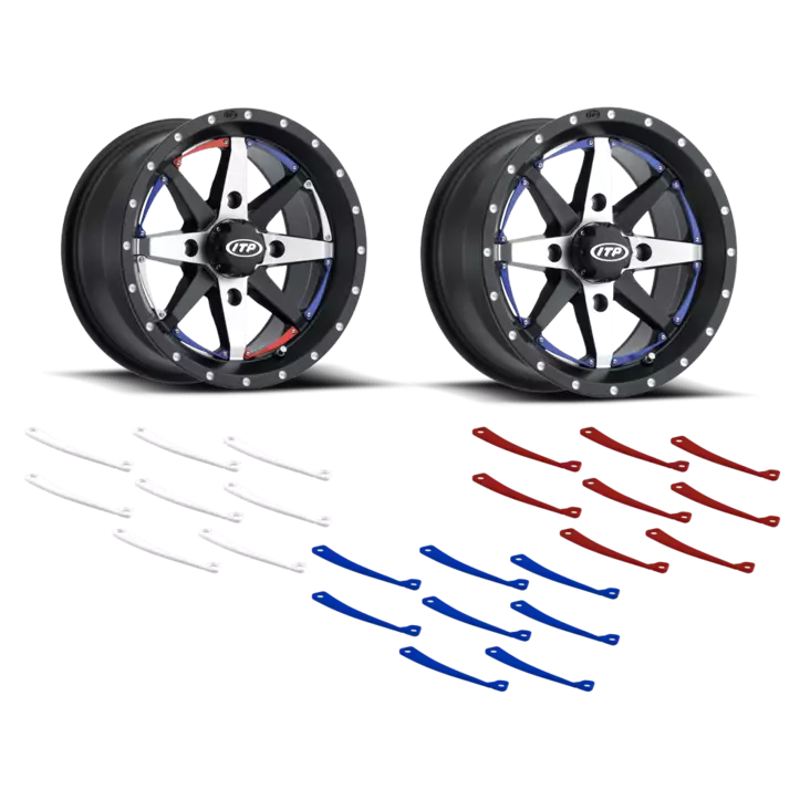ITP Cyclone 15" Vannesarja 4x156 - Mönkijän vannesarjat 15" - VCYC15615 - 1
