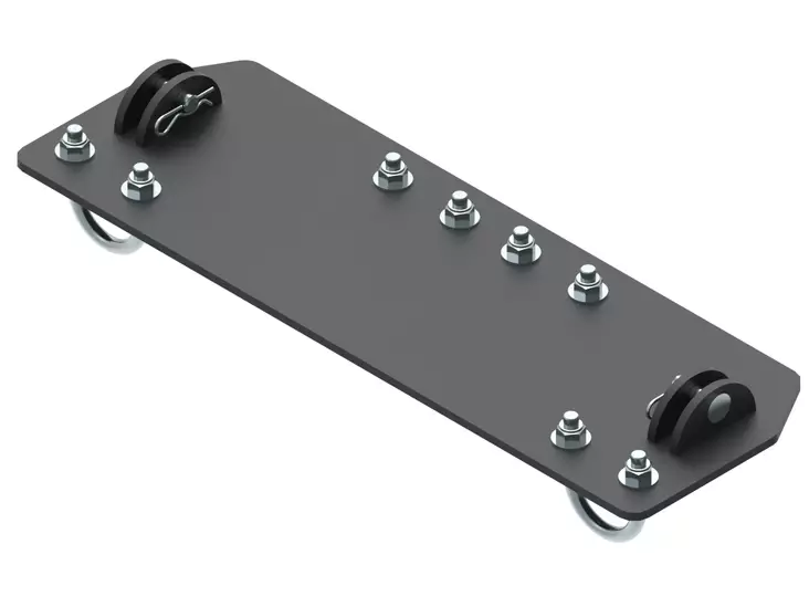 Keskiasennussarja: Kymco MXU 700 - Mönkijä puskulevyn asennussarjat - 1000000655 - 1