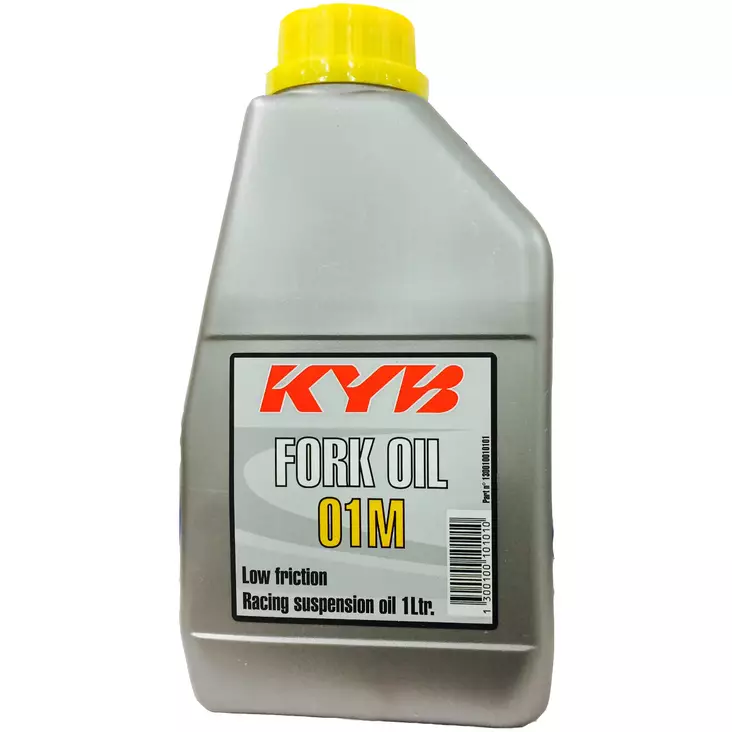 KYB Etuhaarukkaöljy 01M 1 liter - Iskunvaimenninöljyt - 907395 - 1
