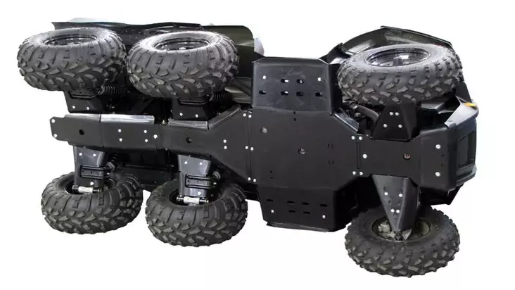 Polaris Big Boss 6x6 800 Muovinen Pohjapanssari - Mönkijän pohjapanssarit - 126985 - 1