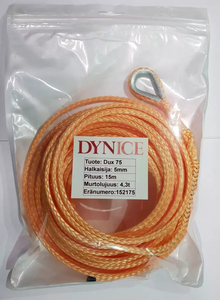 Vinssiköysi 5mmx15m 4,3T - Mönkijän vinssiköydet ja vinssivaijerit - 137115 - 1