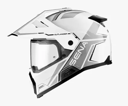 SENA OUTLANDER Adventurekypärä Valkoinen - Adventure Kypärät - 192914446 - 2