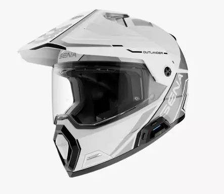 SENA OUTLANDER Adventurekypärä Valkoinen - Adventure Kypärät - 192914446 - 1