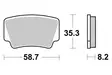 Jarrupalat sintered offroad 867si - Jarrupalat - 646 - 1
