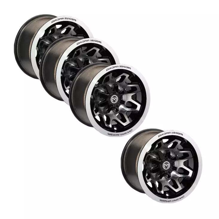 416X Machined 14" Vannesarja 4x156 - Mönkijän vannesarjat 14" - V416X14156 - 1