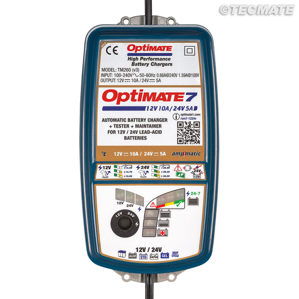 Akkulaturi Optimate7 12/24V - Akkulaturit - 168456 - 1