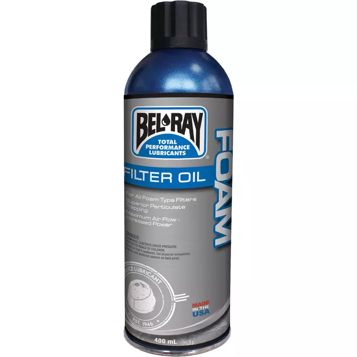 Bel-Ray Foam Filter Spray 400ml - Ilmansuodatinöljyt ja pesuaineet - 907226 - 1